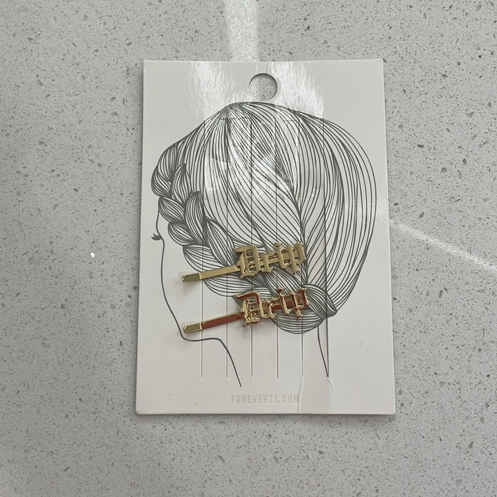 Drip hair clips